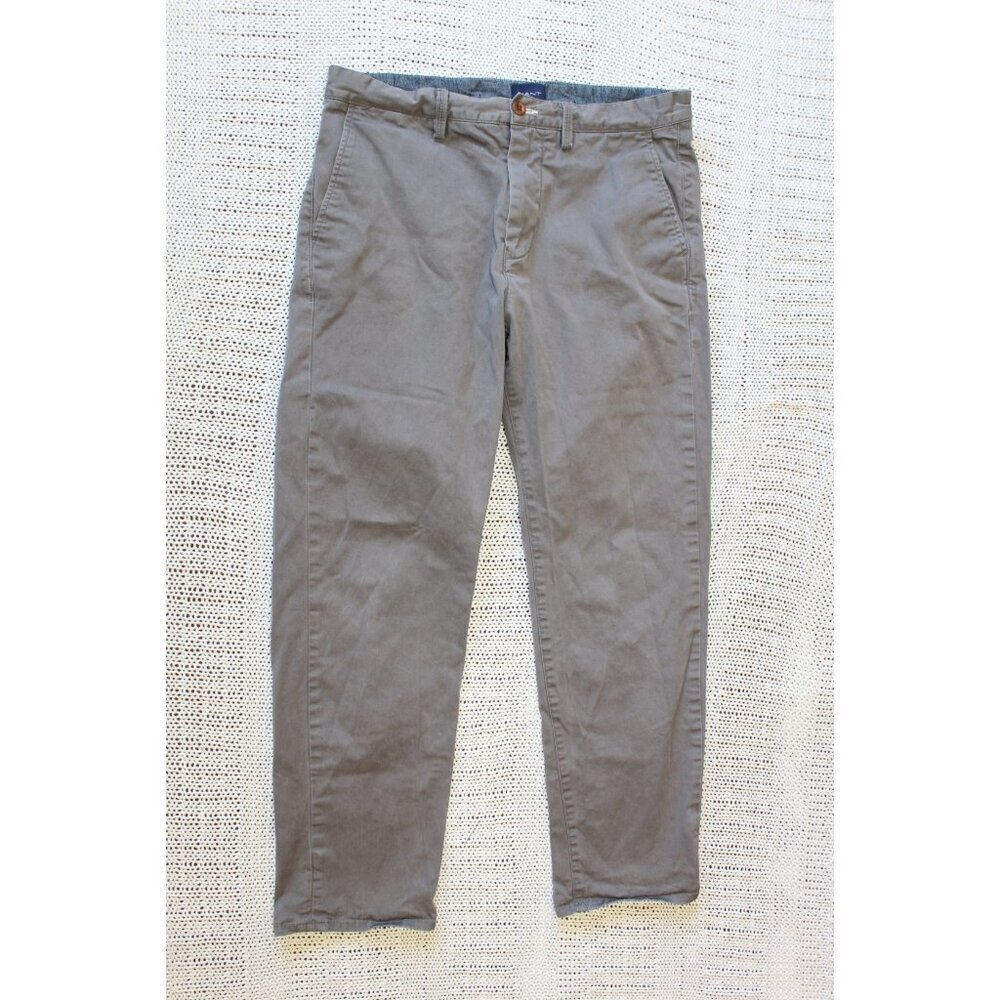 Gant Allister Regular Fit Men's Pants Chinos Size 32W/30L Pockets Casual cotton